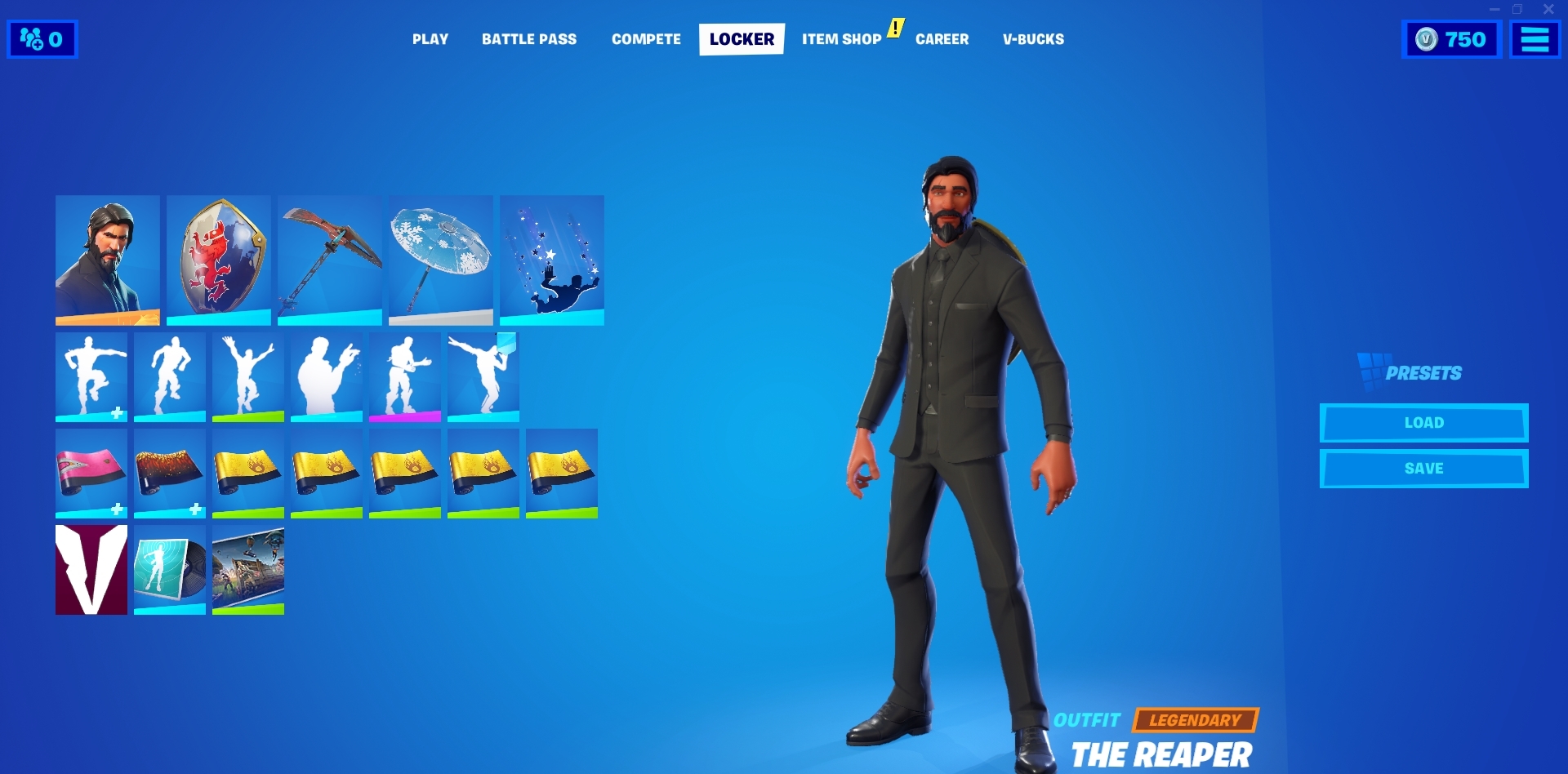 Blue Squire Fortnite Account For Sale