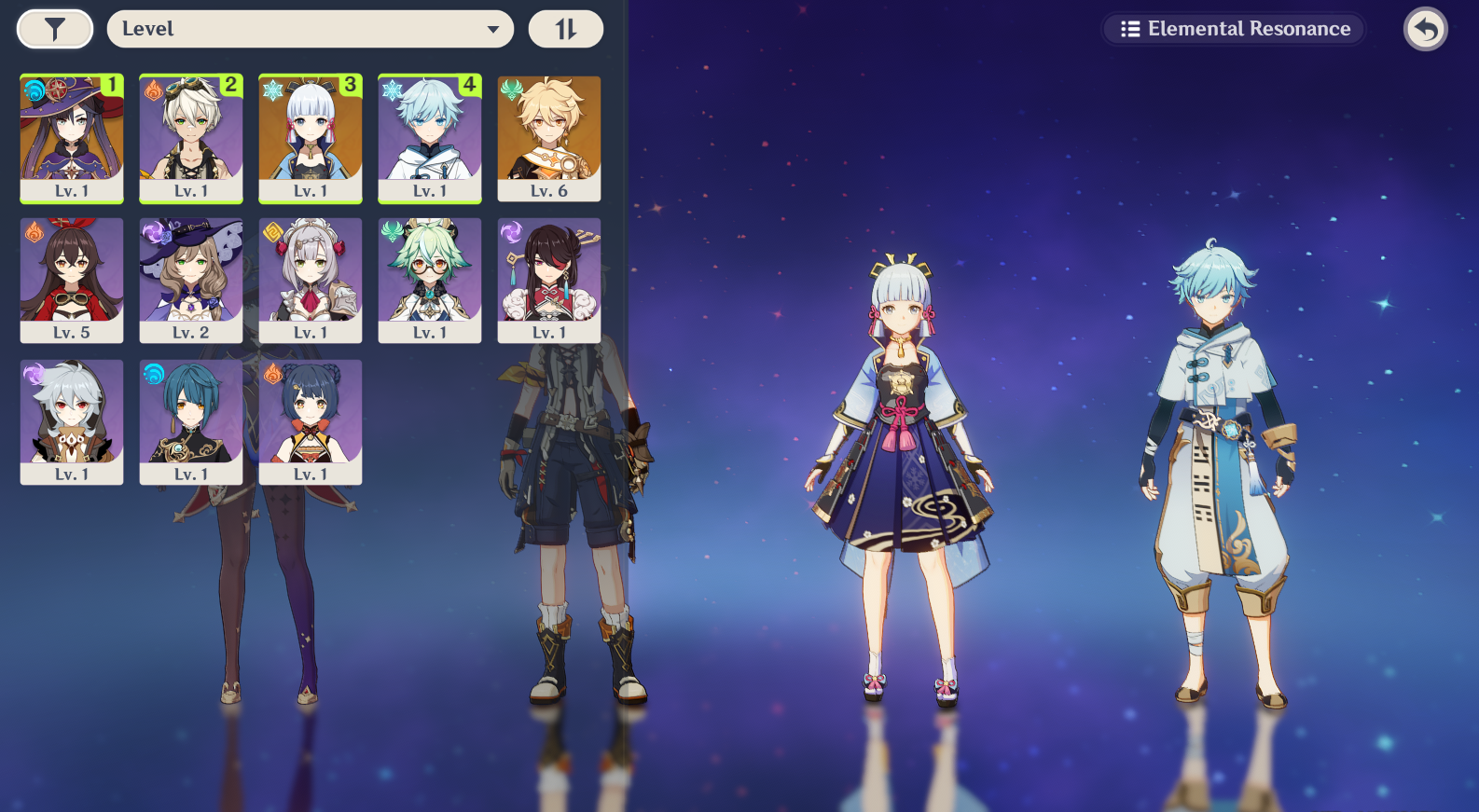 Selling - [NA] Starter Accounts Ayaka, Jean ,Hutao , Zhongli , Klee ( 2 ...