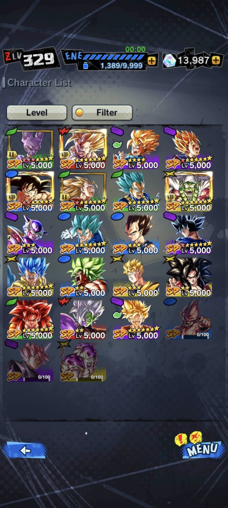 Selling - LV329 End-game Account. LF RevivalHan 7 stars and many LFs ...