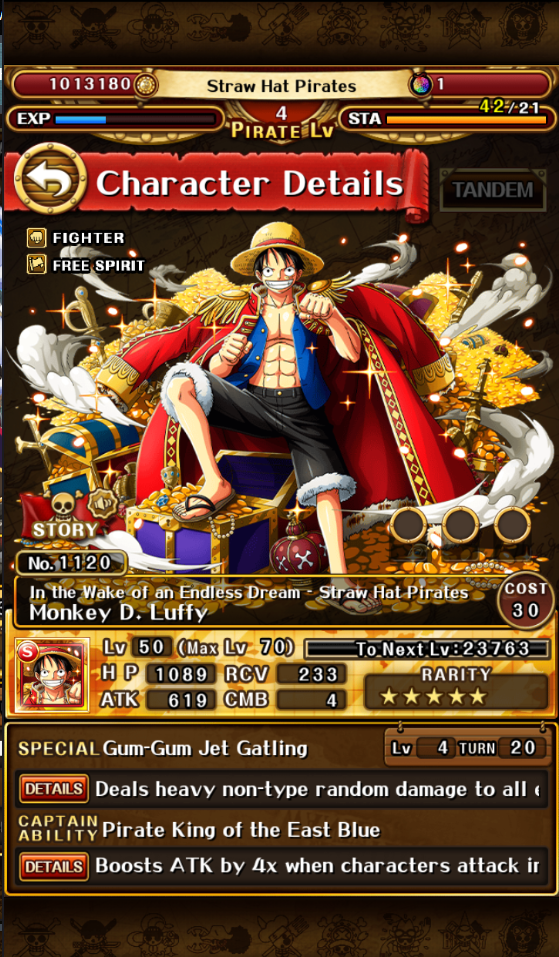 Selling Selling One Piece Reasure Cruise Fresh Accounts 3 Sugo Rare For 5 Epicnpc Marketplace