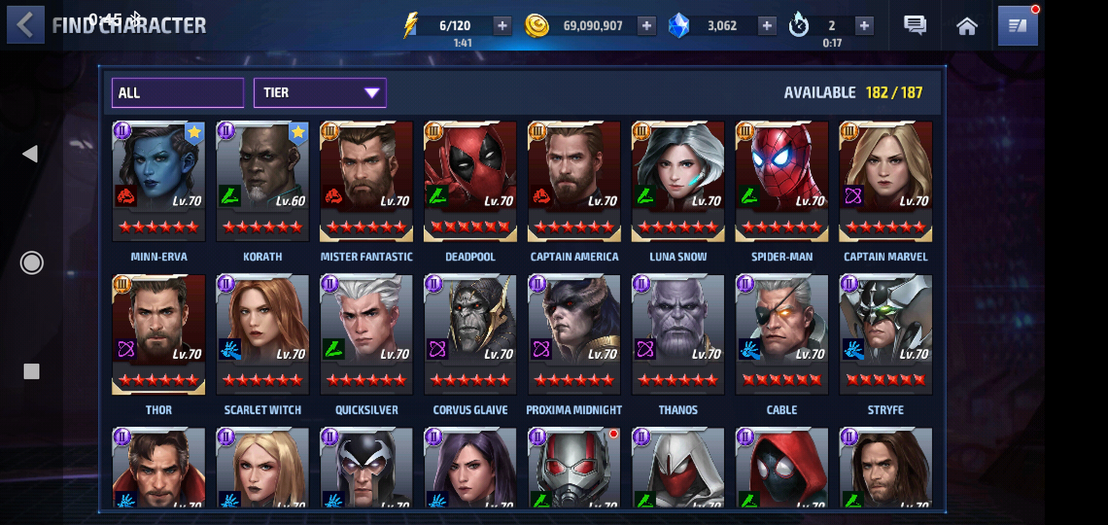 Mff Account 7 T3 125 Unis 132 T2 40 Ctps 600 Epicnpc Marketplace