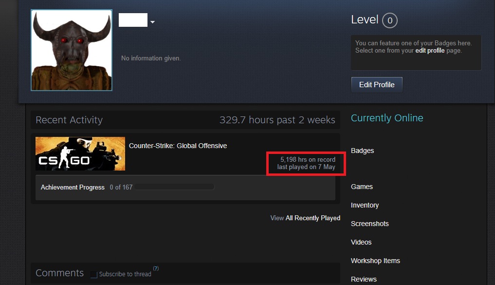 SOLD Selling Steam Accounts with 5200+ CSGO Hours Faceit (ready