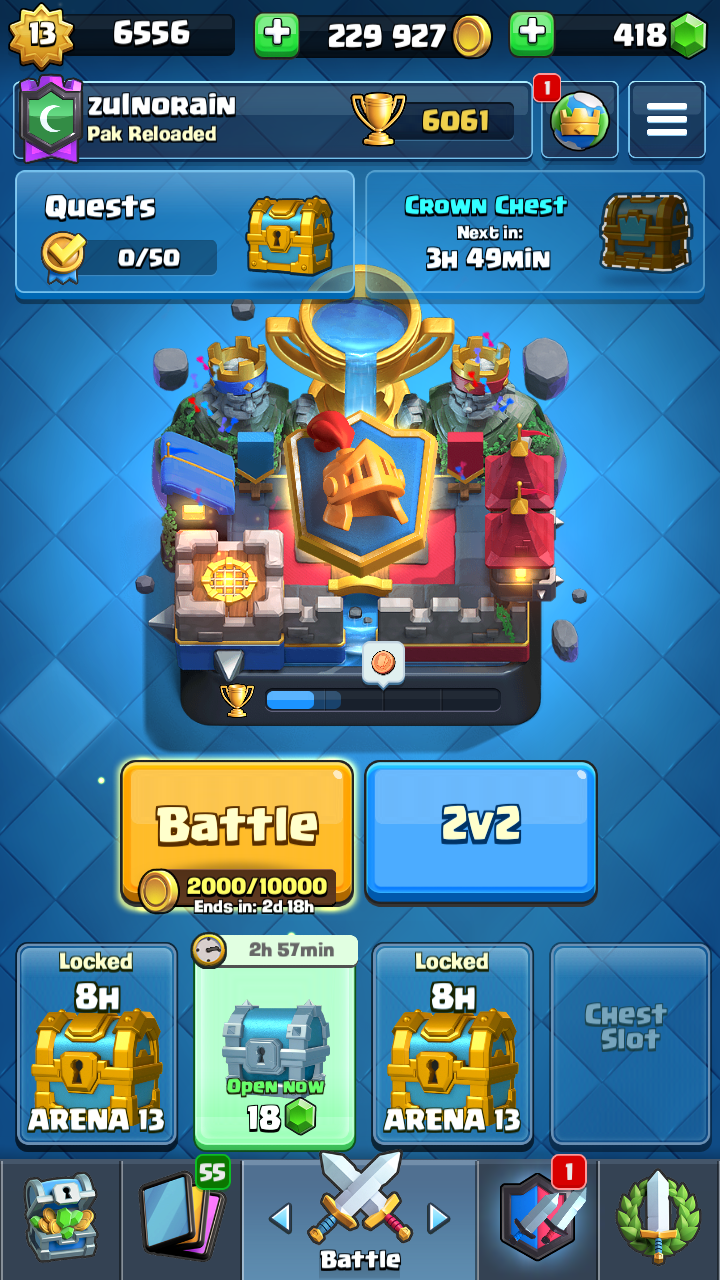 Clash Royale lvl 13 max account with19max cards PB6129 550 EpicNPC