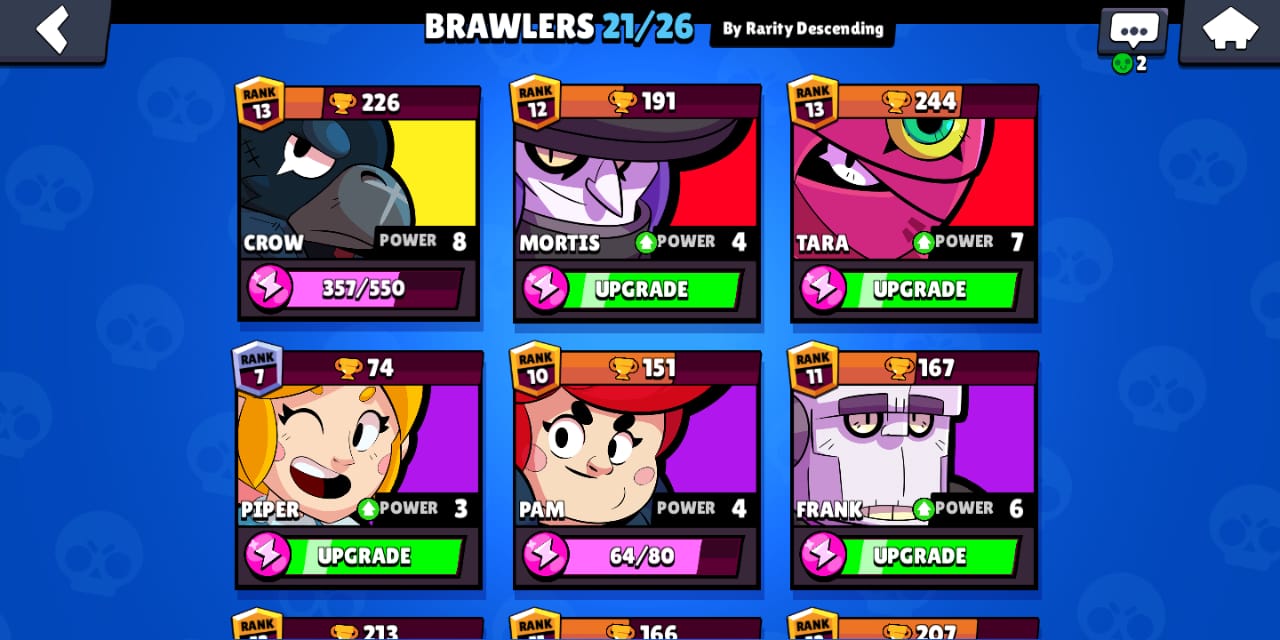 Brawl Stars Account 3685 Trophies 21 26 Brawler Name Change Available Epicnpc Marketplace - purple names in brawl stars