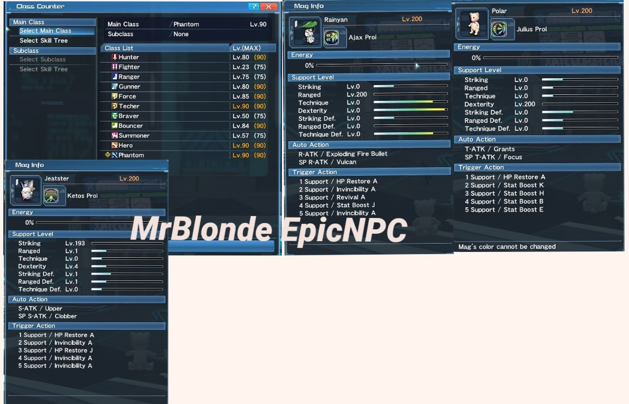 Selling Sell Pso2 Account Ship2 Ur 11character Epicnpc Marketplace