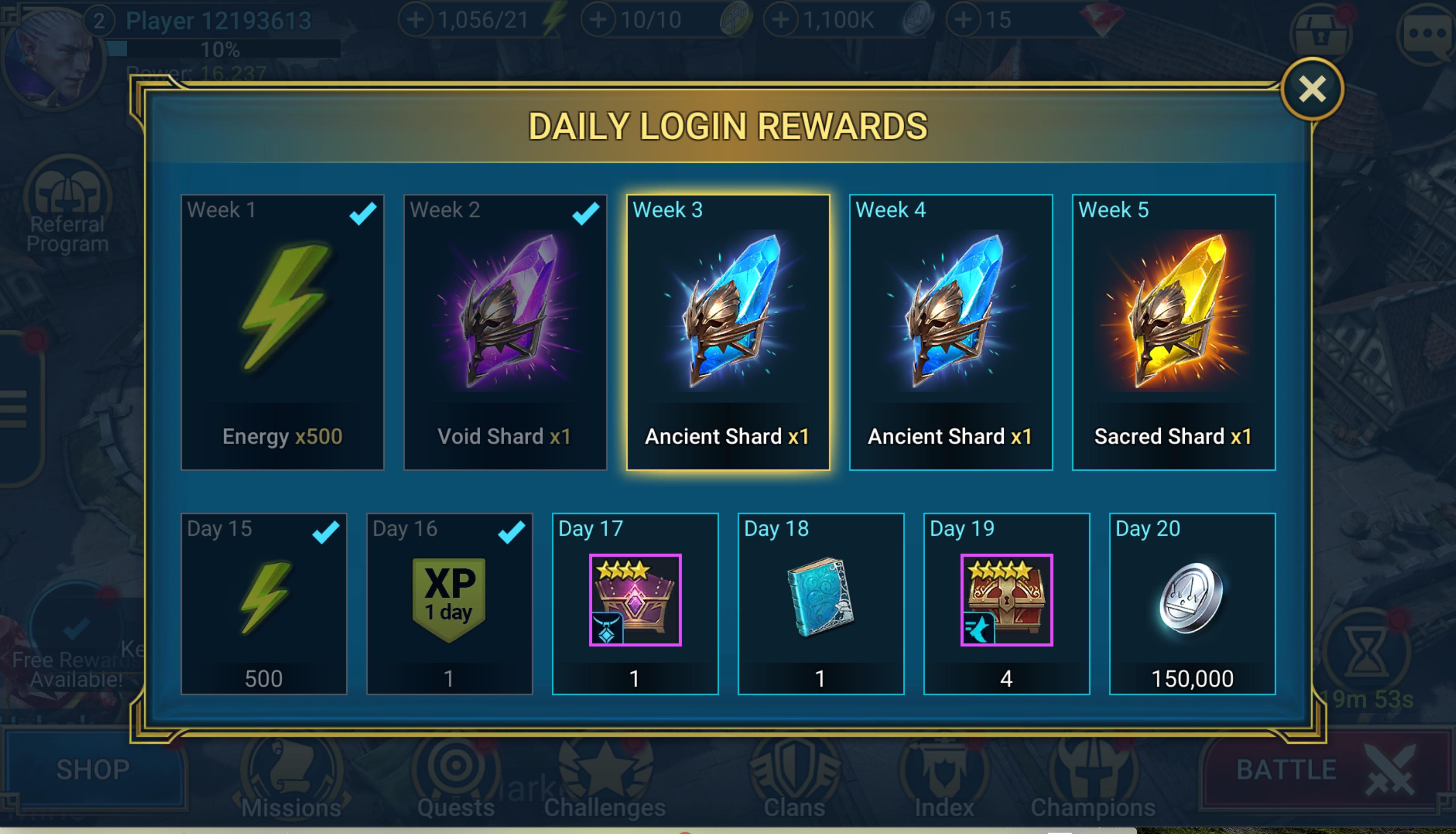 Купить Аккаунт Raid Shadow Legends С Осколками