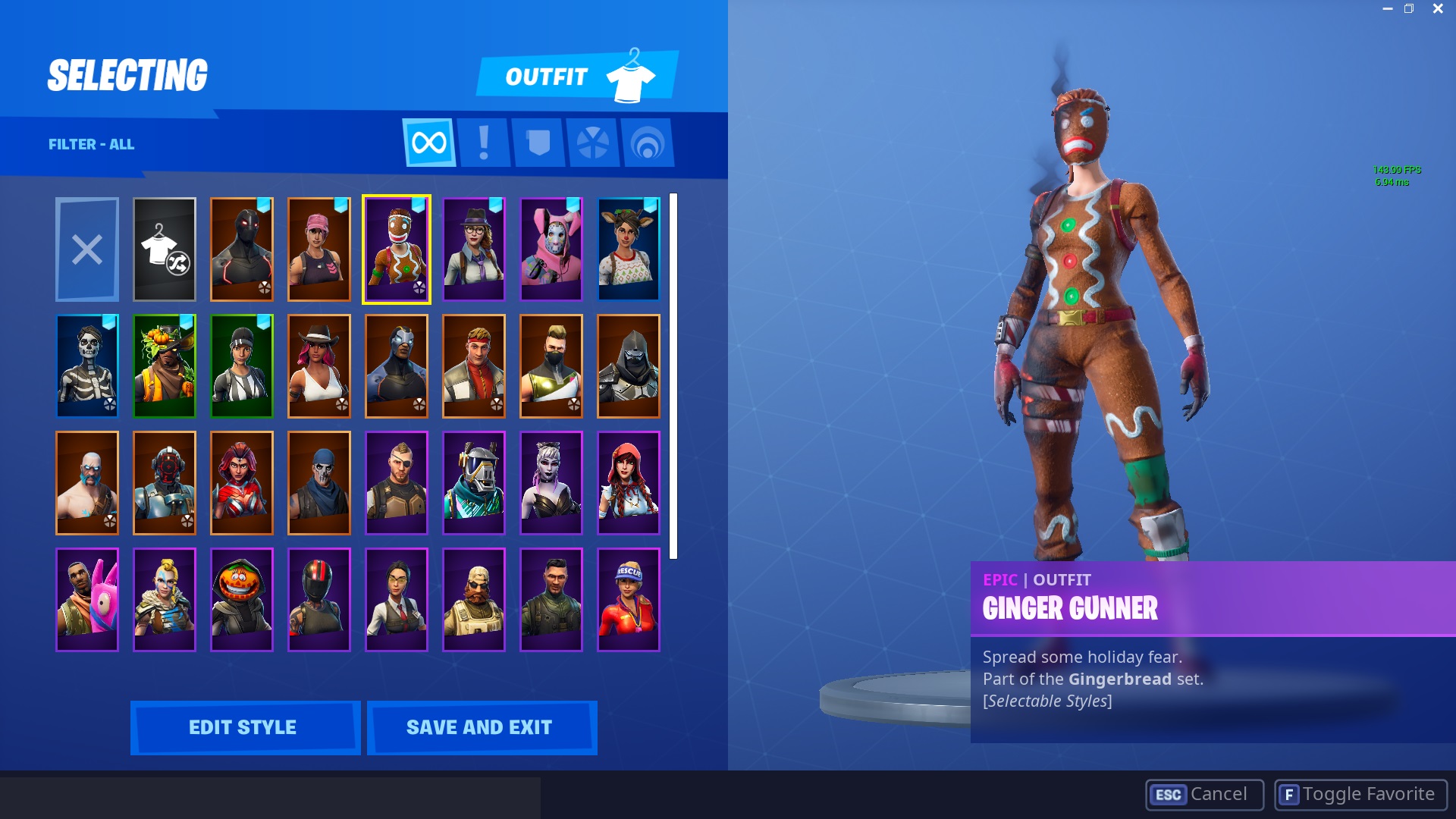 Selling 33 Skins Season 4 5 6 With 6 000 Vbucks Save The World 229 Wins Epicnpc Marketplace