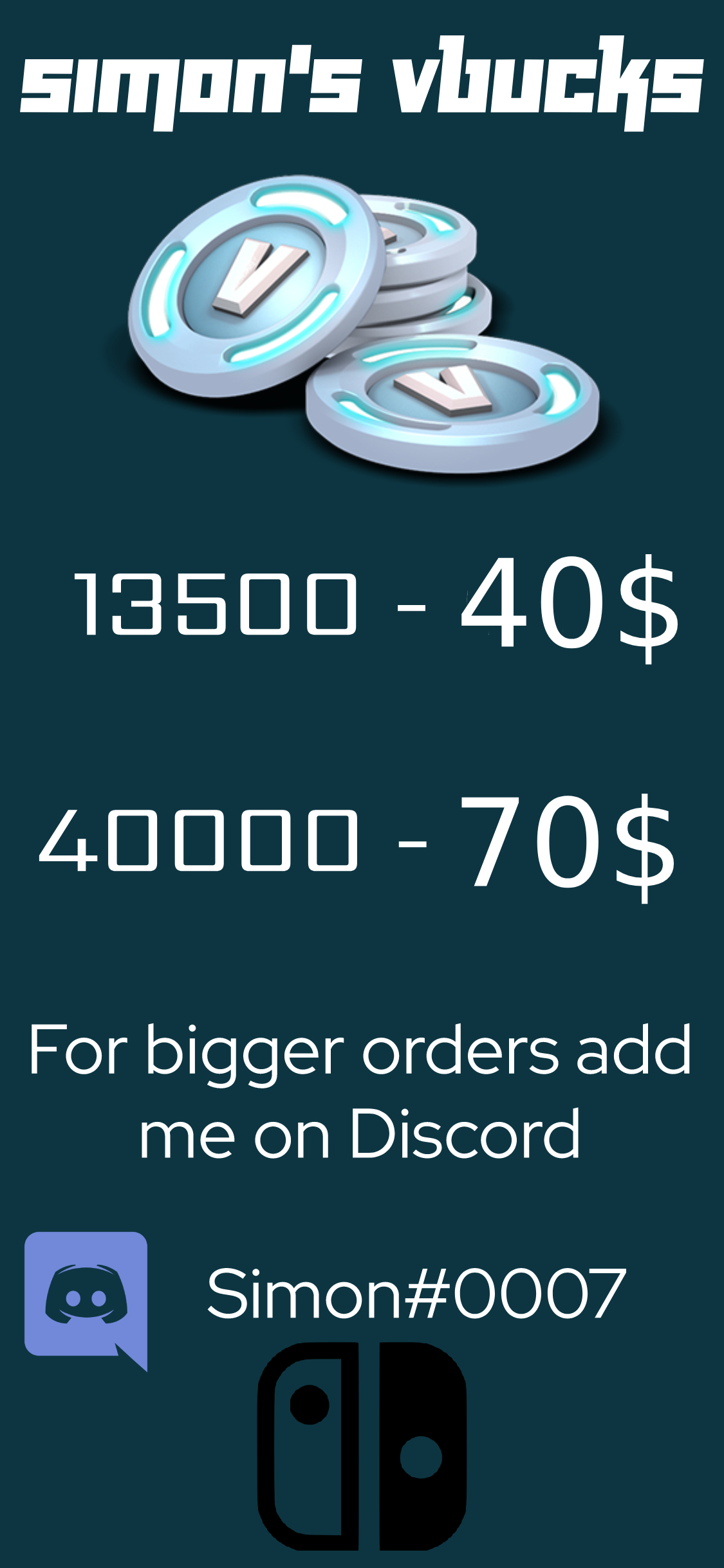 Sold Vbucks Accounts 40 Nintendo Switch Only Epicnpc Marketplace Sold Vbucks Accounts 40 Nintendo Switch Only Epicnpc Marketplace