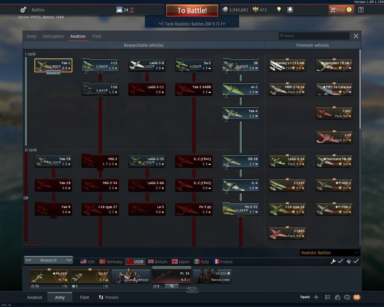 Selling War Thunder low level have more Vehicle premium and 2