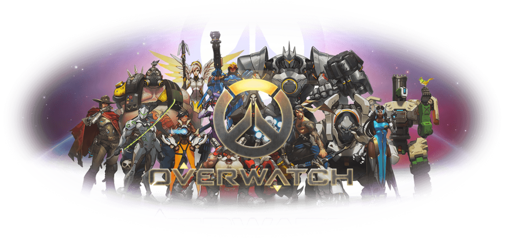 Battle net overwatch. Баннер овервотч. overwatch надпись. лого овервотч персонажи. логотип близзард овервотч.