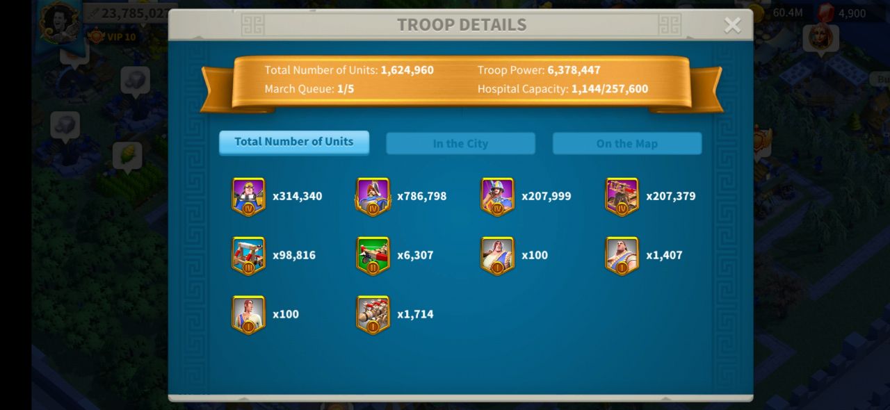 SOLD Sell ROK Account 23M CH25 Best Price Android EpicNPC Marketplace