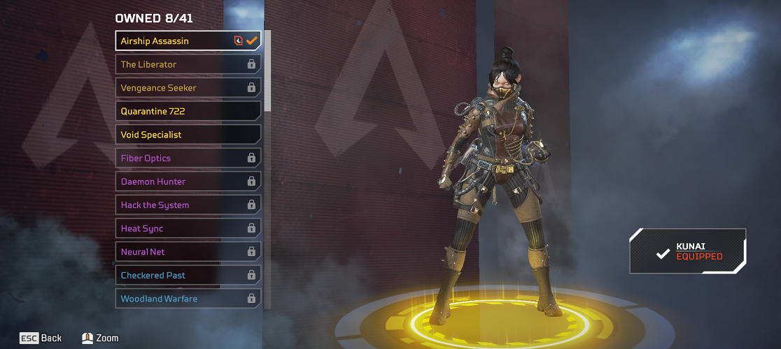 SOLD - [PC] Heirloom set wraith + Airship assassin skin+4700 kills