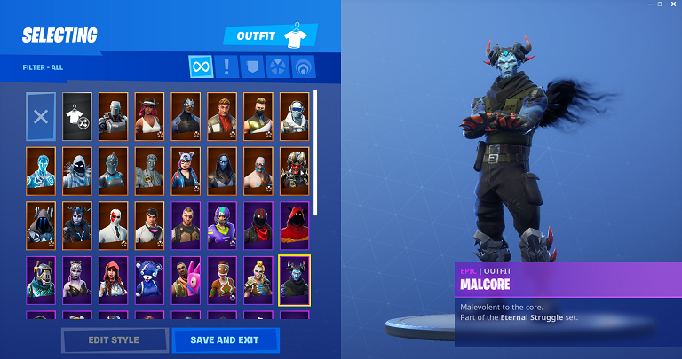 Stacked Fortnite Account Season 7 Battle Pass Maxed Out 40 Epicnpc Marketplace