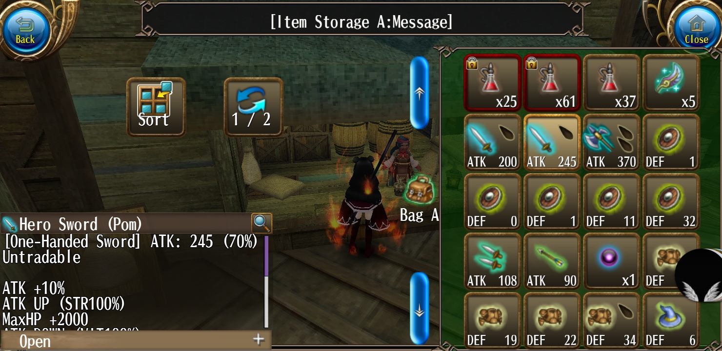 Selling Sell ACCOUNTS Toram online had lots sets and cap lv and special items EpicNPC