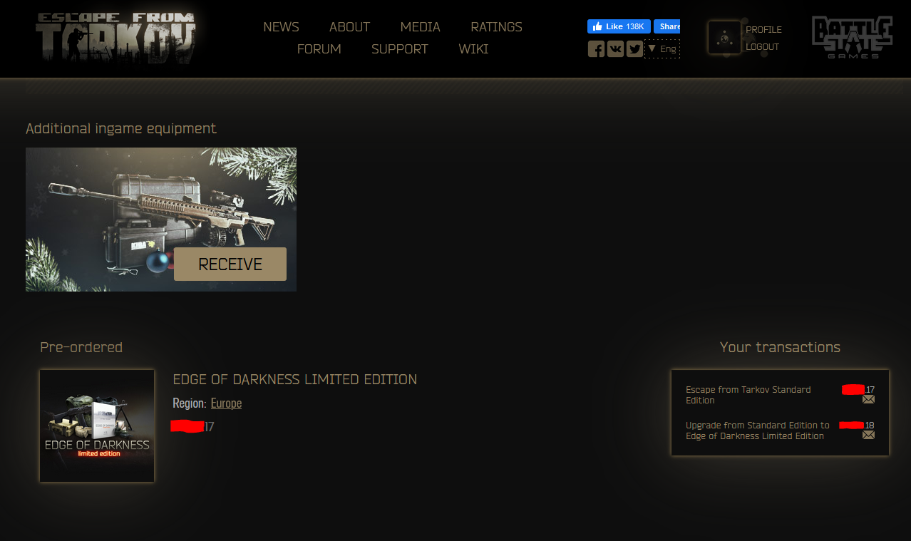 Selling Eft Eod Eu Account Epicnpc Marketplace Selling Eft Eod Eu Account Epicnpc Marketplace