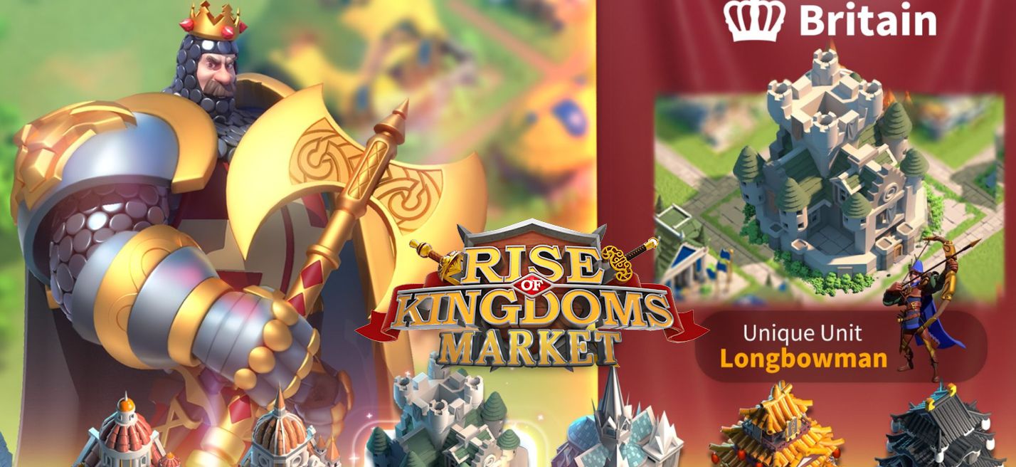 Buy your Rise Of Kingdoms accounts at the most reliable trading platform EpicNPC Marketplace