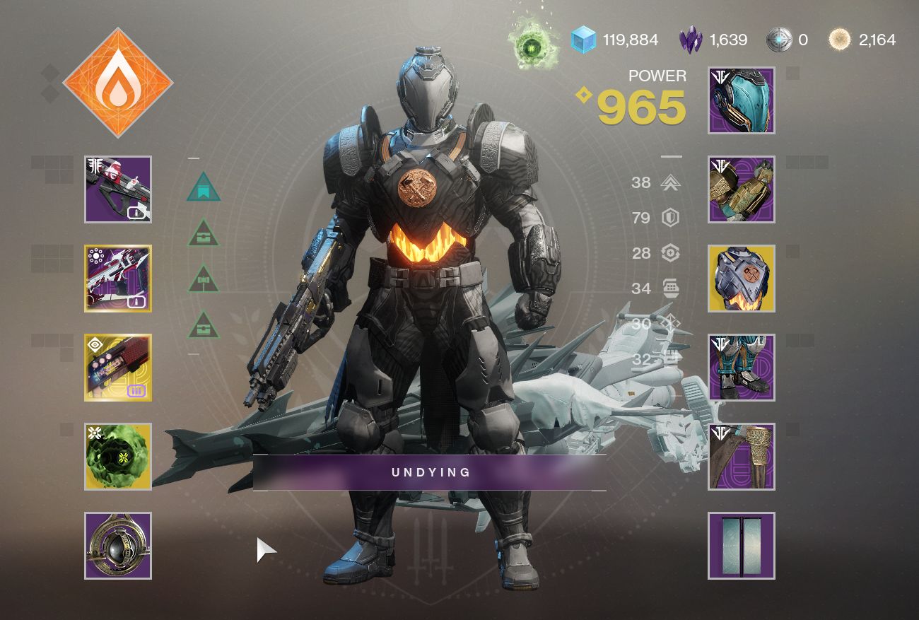 SOLD Destiny 2, Titan 965, Exotic weapons 95, Pinnacles