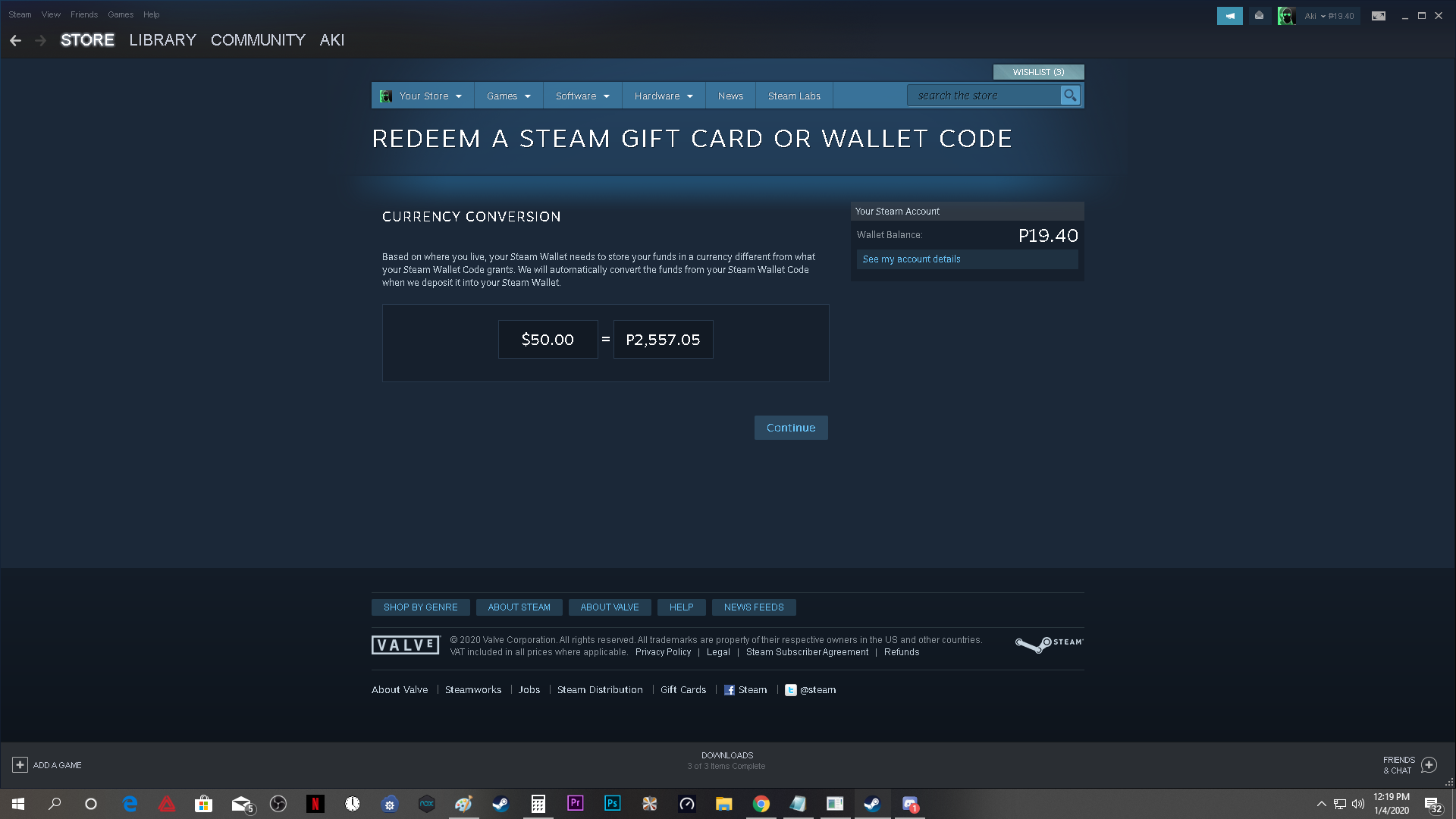 смена валюты кошелька steam фото 97