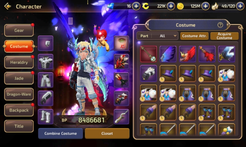 SOLD Dragon Nest M Account with 200k+ dc EpicNPC