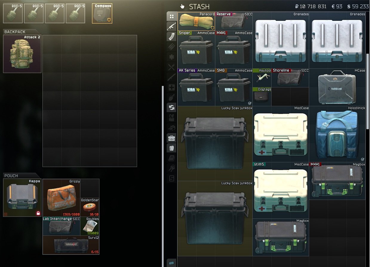 Selling Escape from Tarkov Kappa Account (Global) EpicNPC Marketplace