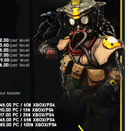 Selling Pc Ps4 Xbox Apex Legends Boosting Ranked Available Cheap And Fast Epicnpc Marketplace