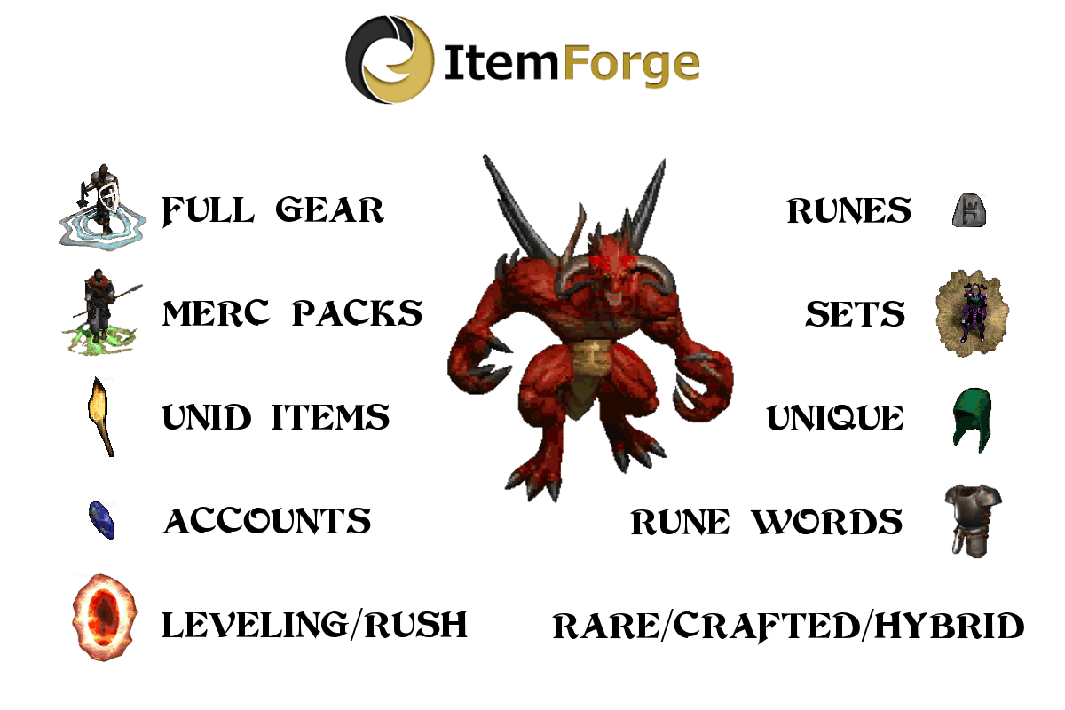 Selling Itemforge Com Diablo 2 Shop Europe East West Softcore And Hardcore Epicnpc Marketplace