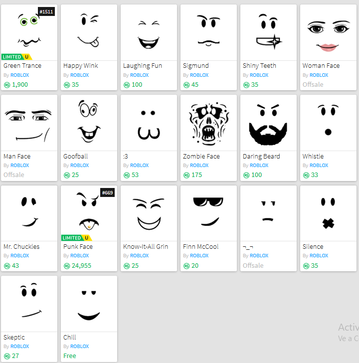 Sold 2010 Roblox Acc W Valkyrie N Punk Pace 100kr Limiteds Negotiable Price Epicnpc Marketplace - beard face roblox